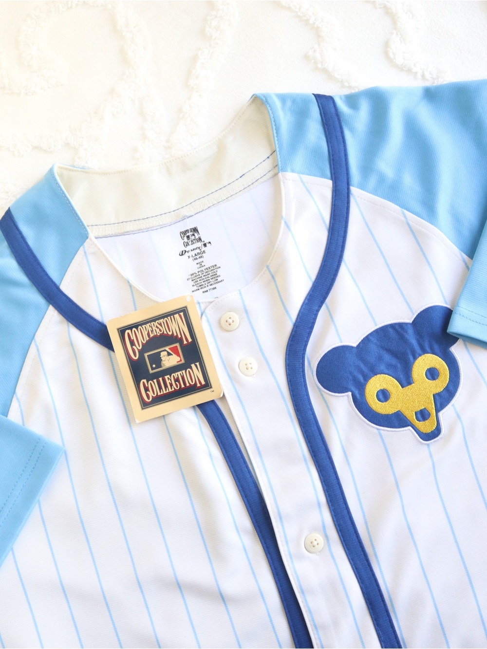 NWTCooperstown Collection Dynasty Throwback Vintage Chicago Cubs Baseball Jersey - Picture 3 of 14